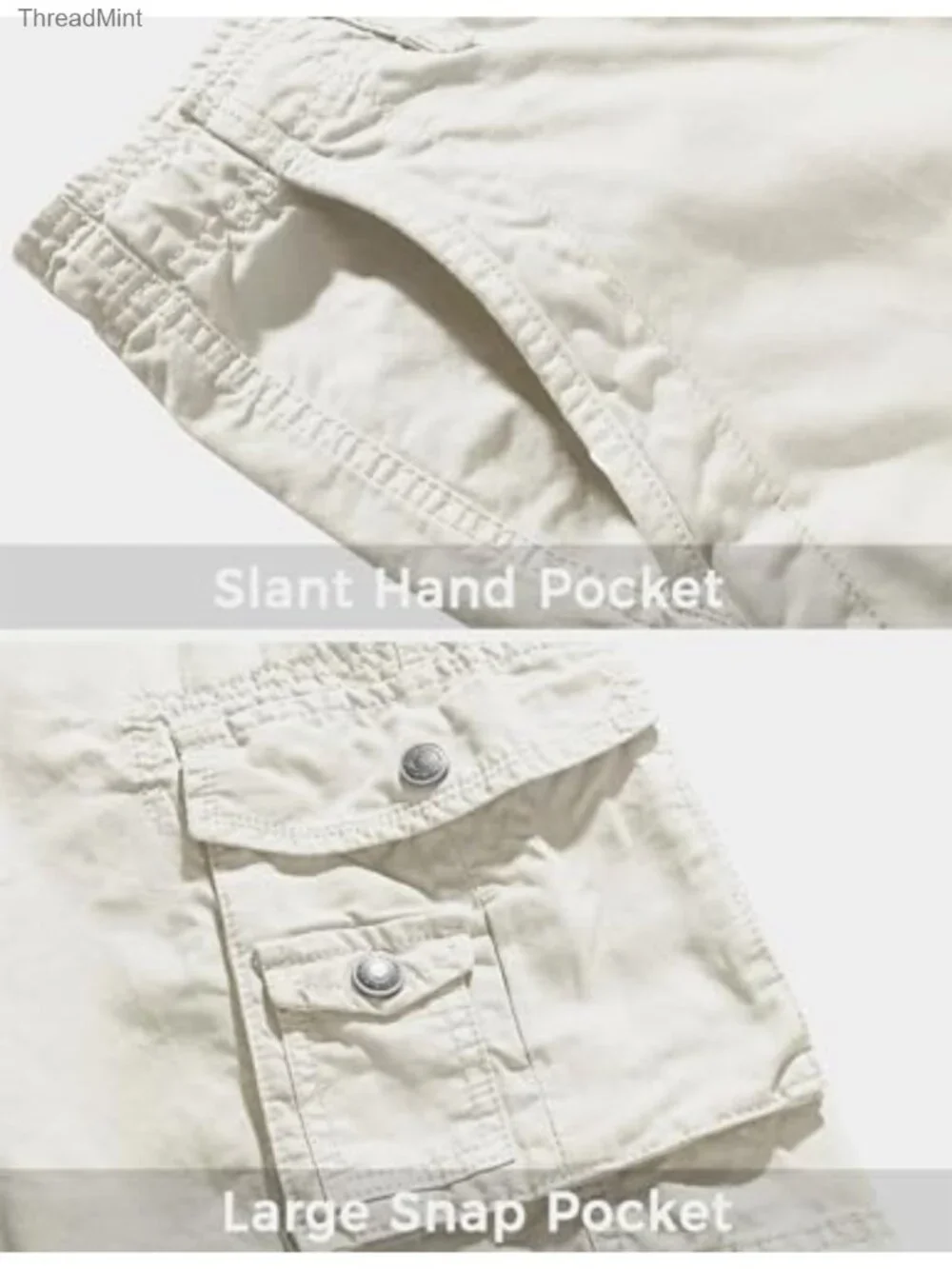 Men's Cotton Cargo Shorts Relaxed Fit 11